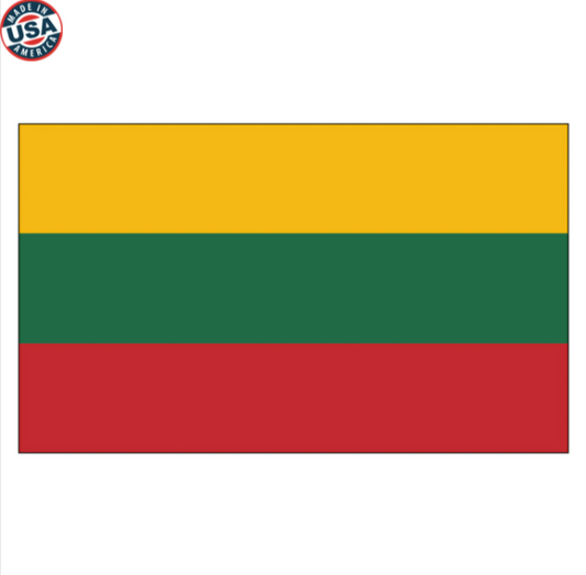 Lithuania Nylon Flag