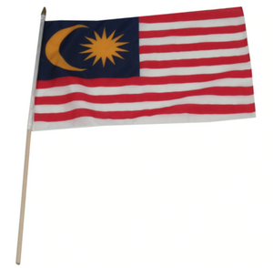 12x18" Malaysia stick flag