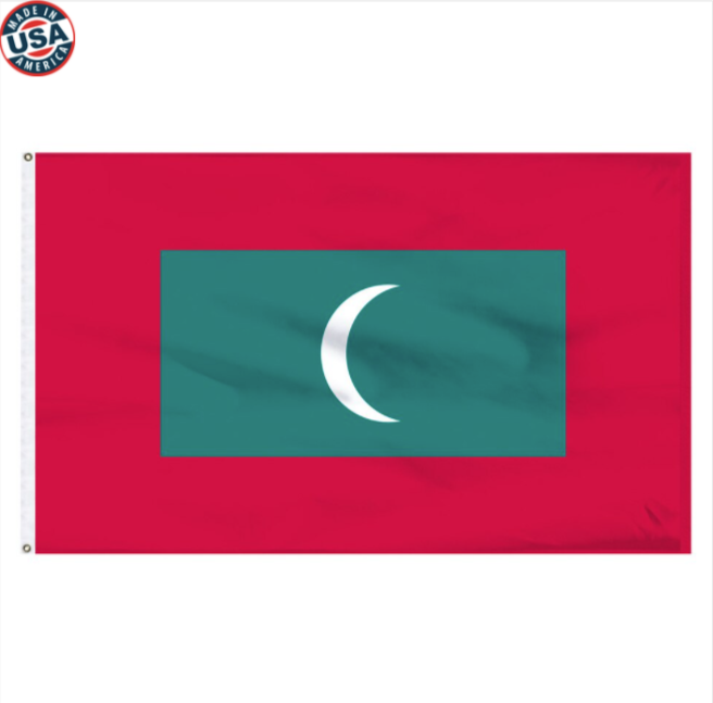 3x5' Maldives Nylon flag