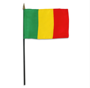 4x6" Mali stick flag