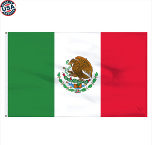 3x5' Mexico Nylon flag