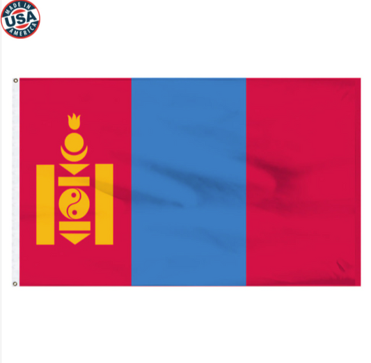 Mongolia Nylon Flag
