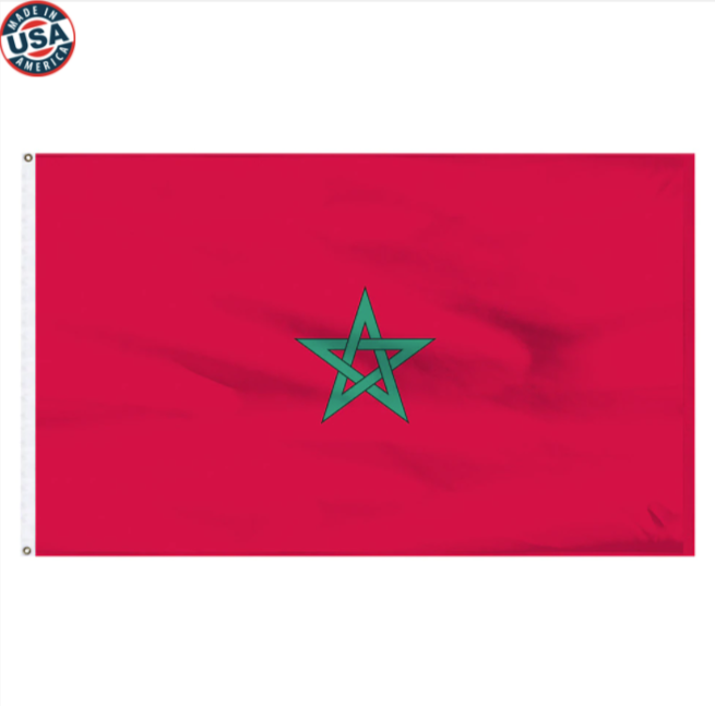 3x5' Morocco Nylon flag