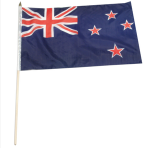 12x18" New Zealand stick flag