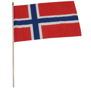 12x18" Norway stick flag