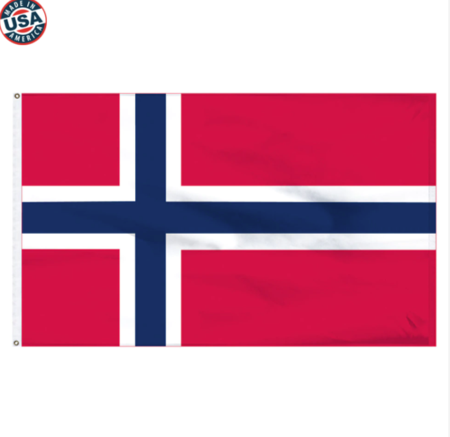 3x5' Norway Nylon flag