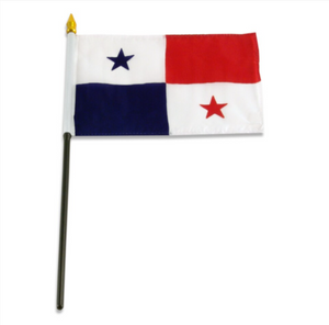 4x6" Panama stick flag
