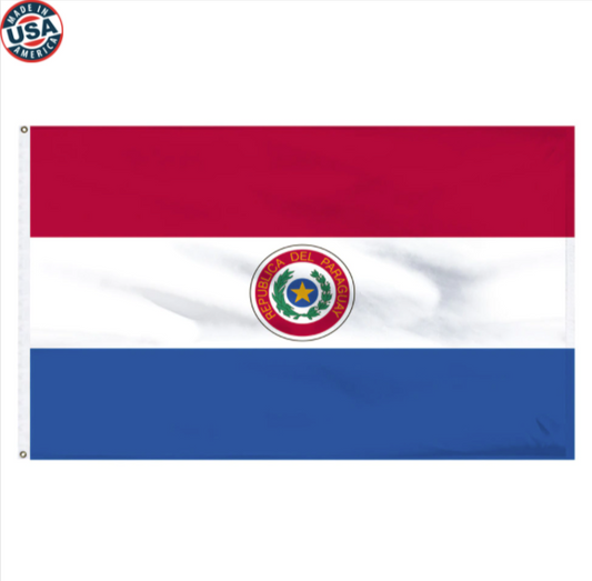 Paraguay Nylon Flag