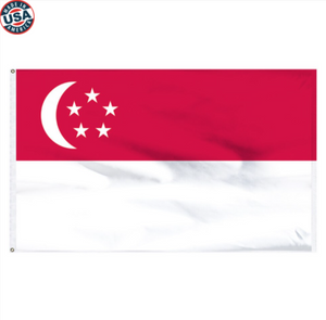 3x5' Singapore Nylon flag