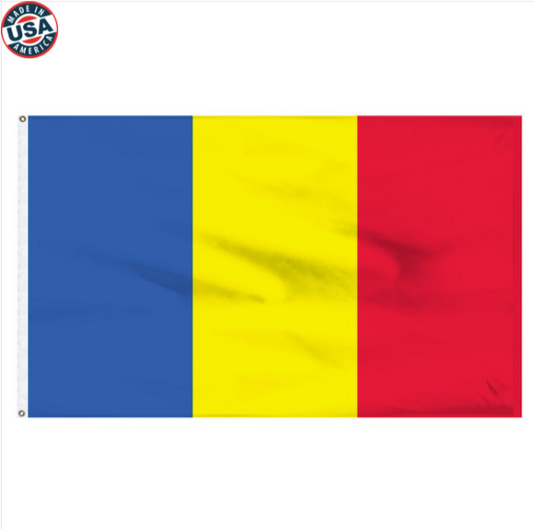 Romania Nylon Flag