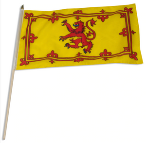 12x18" Scotland Royal lion stick flag