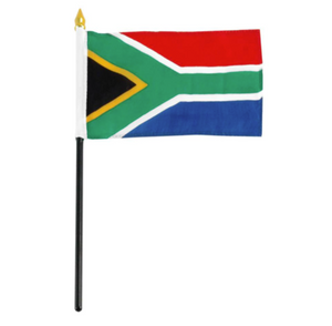 4X6" South Africa stick flag
