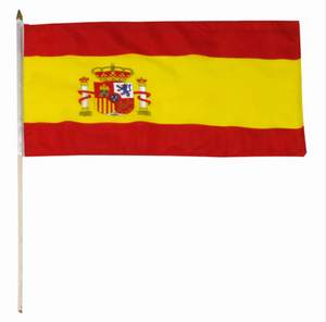 12x18" Spain stick flag