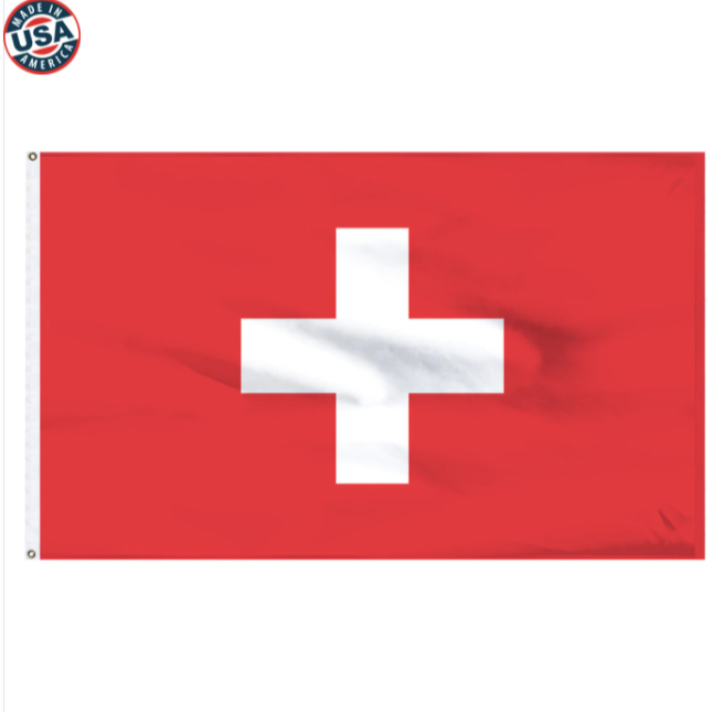 3x5' Switzerland Nylon flag