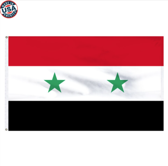Syria Nylon Flag