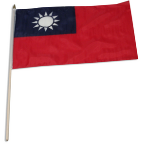 12x18" Taiwan stick flag