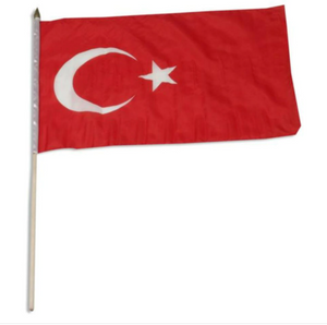 12x18" Turkey stick flag