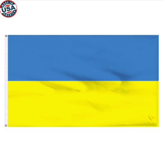 Ukraine Nylon Flag
