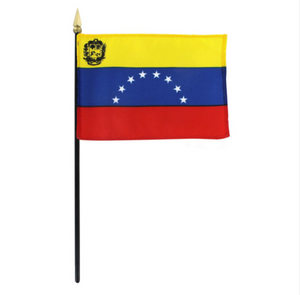 4x6" Venexuela stick flag
