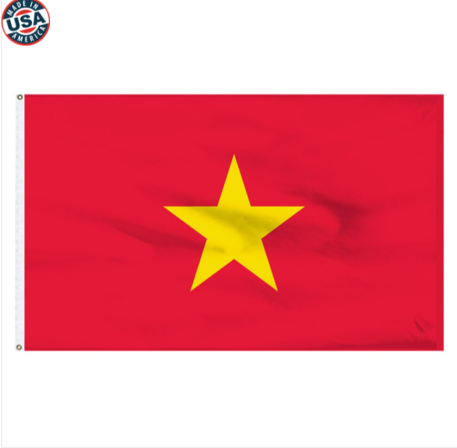 Vietnam Nylon Flag