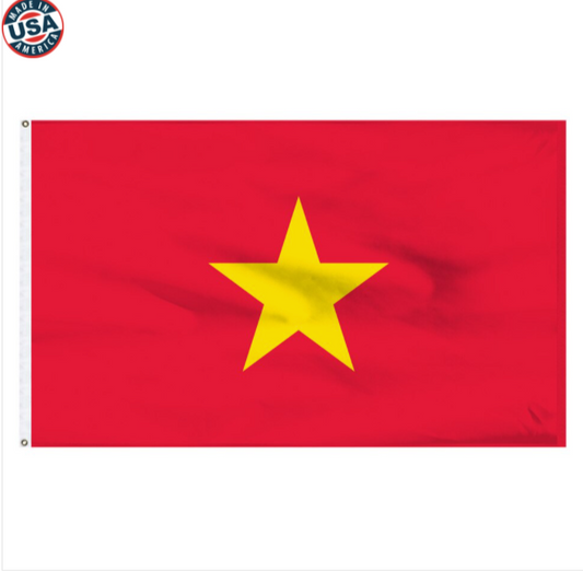 Vietnam Nylon Flag