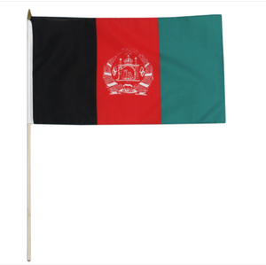 12x18" Afghanistan stick flag