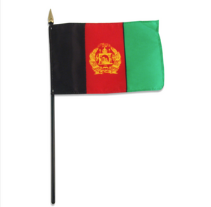 4X6" Afghanistan stick flag