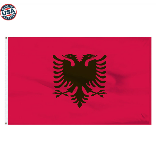 Albanian Nylon Flag