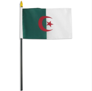 4x6" Algerian stick flag