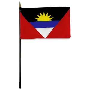 4x6" Antigua & Barbuda stick flag