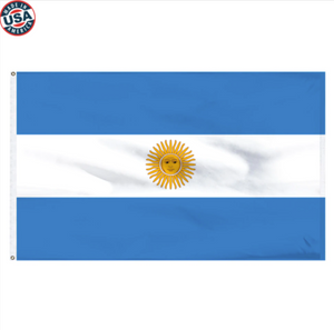 3x5' Argentina Nylon flag