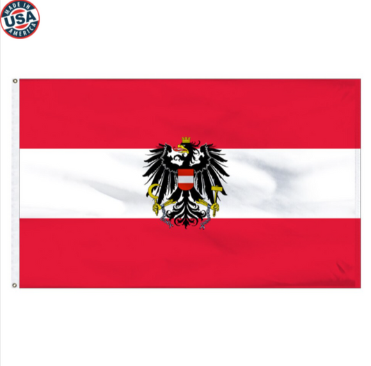 Austria Nylon Flag with seal