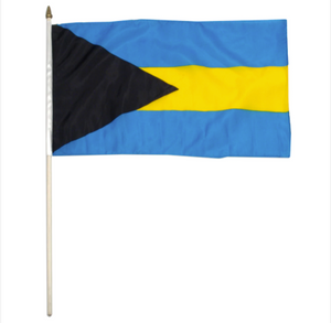12x18" Bahamas stick flag