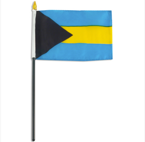 4x6" Bahamas stick flag