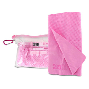 Cooling Towel - Pink Color With Carrying Case