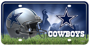 Dallas Cowboys NFL License Plate