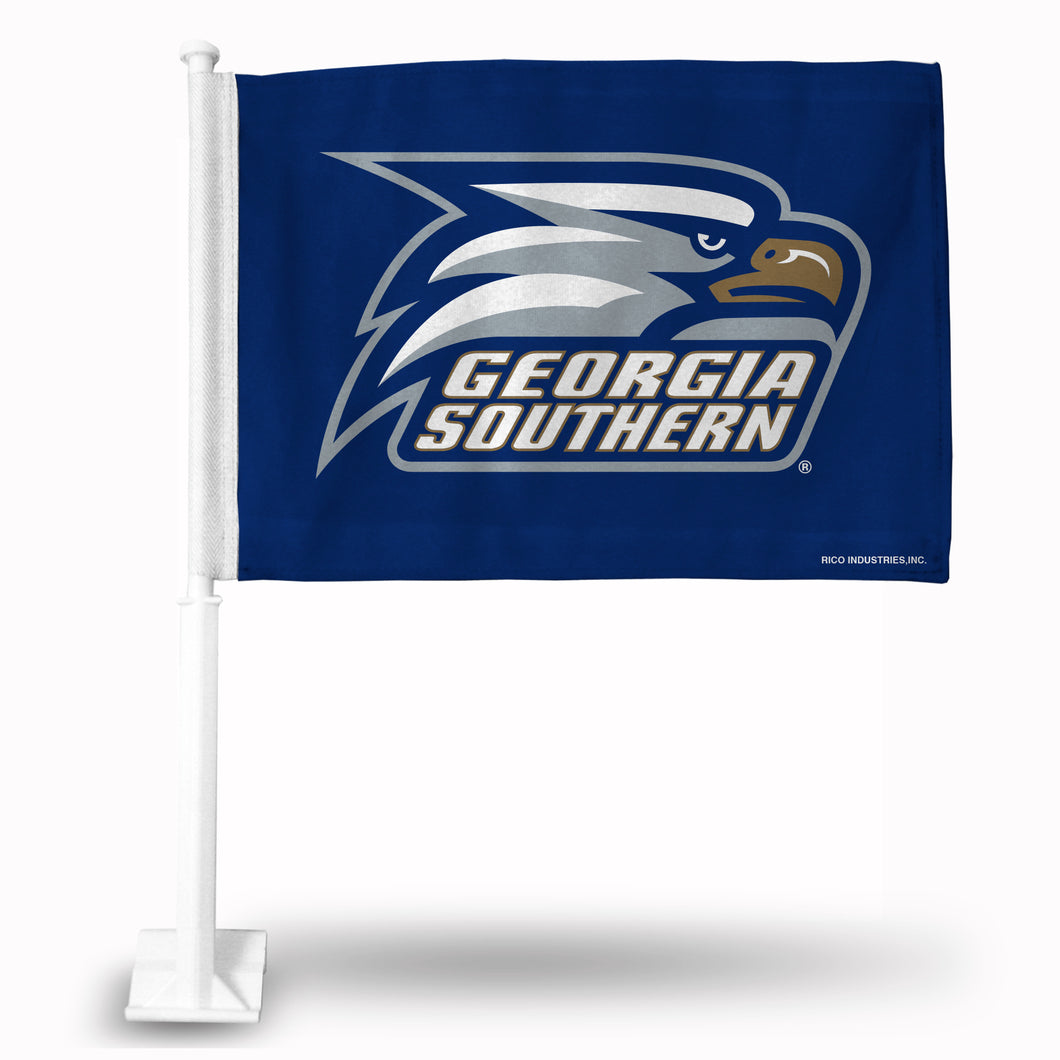 GEORGIA SOUTHERN BLUE CAR FLAG