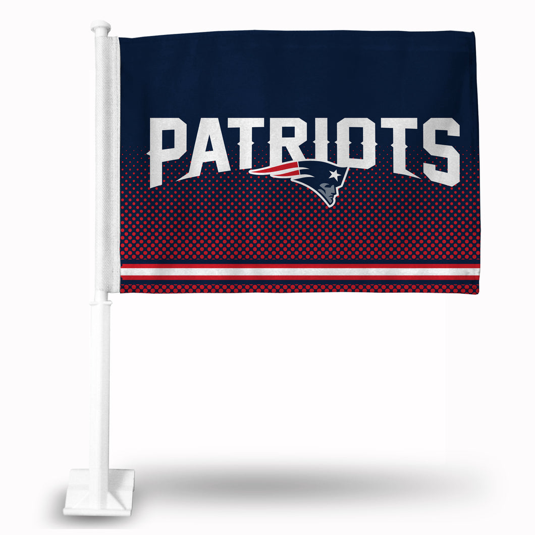 PATRIOTS CAR FLAG