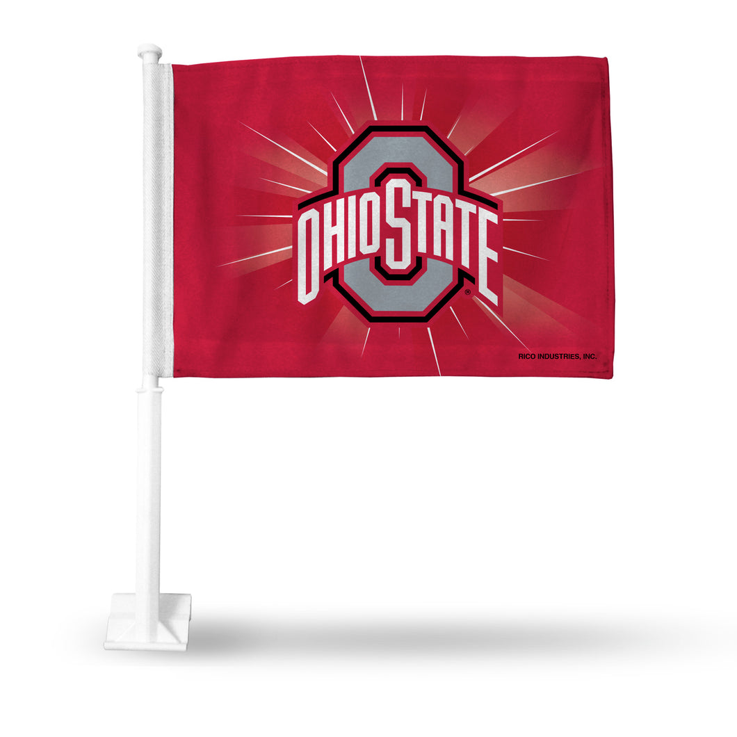 OHIO STATE CAR FLAG