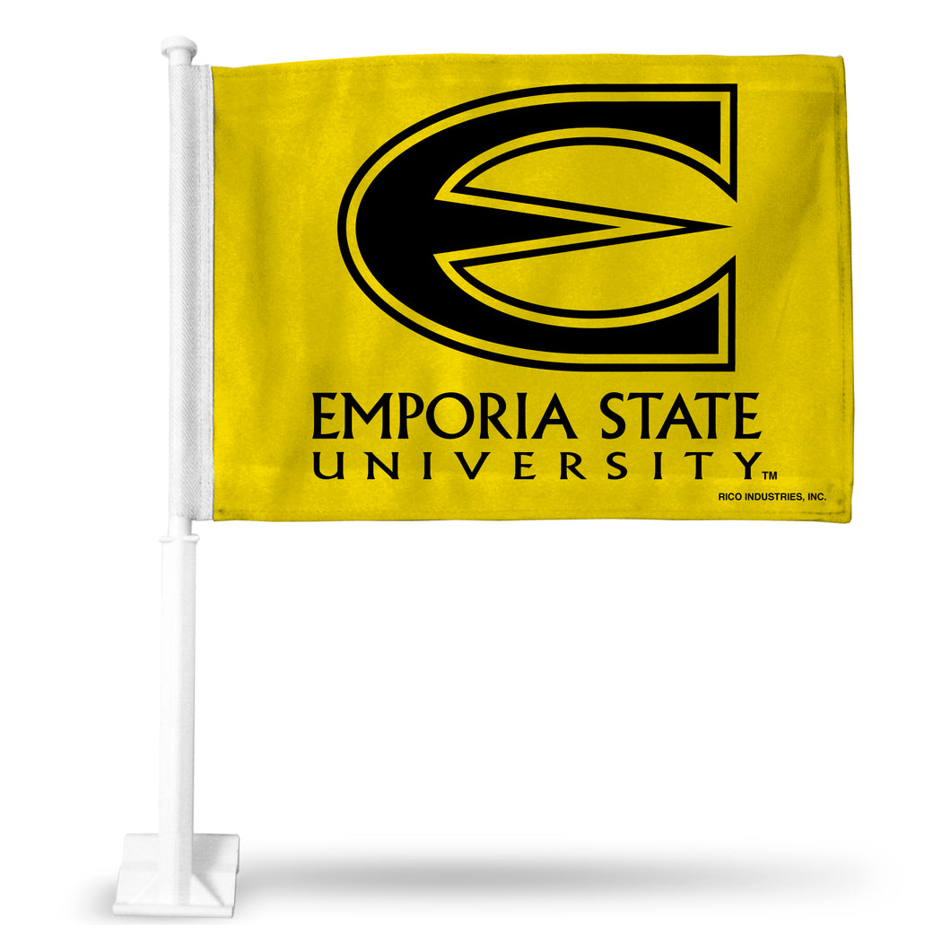 EMPORIA STATE CAR FLAG