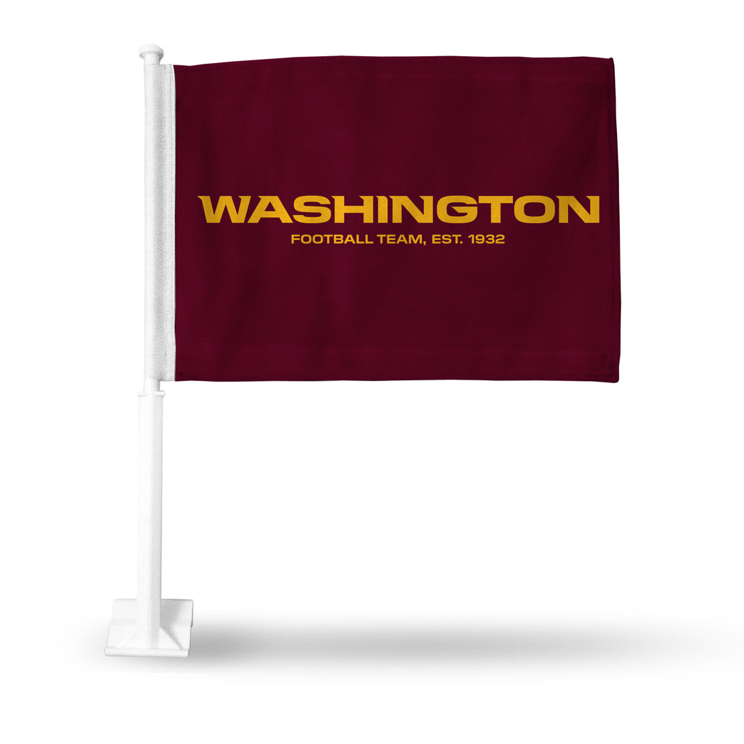 WASHINGTON FOOTBALL TEAM CAR FLAG