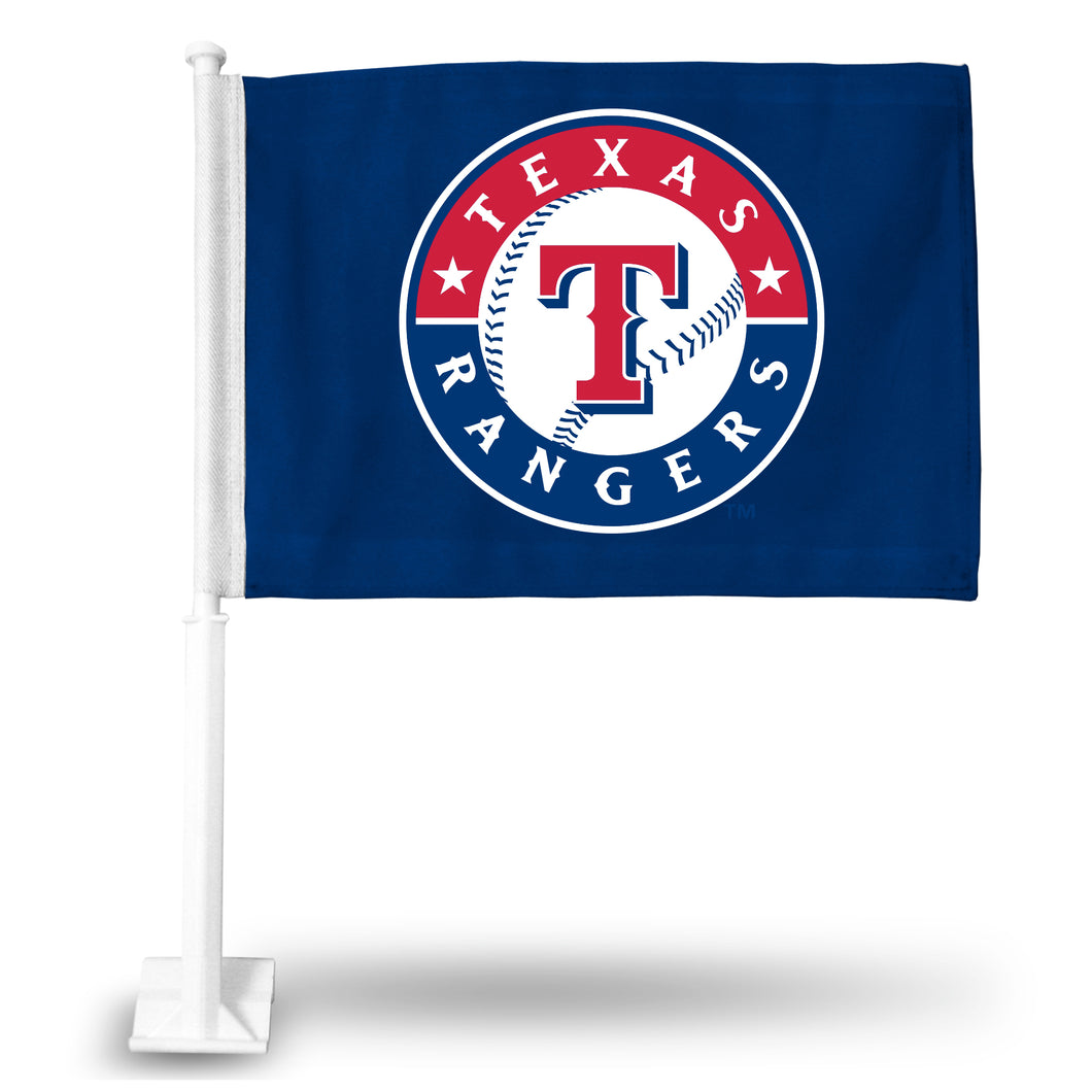 TX RANGER CAR FLAG BLUE BKG