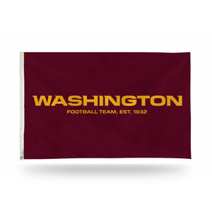 WASHINGTON FOOTBALL TEAM BANNER FLAG