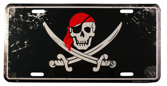 Jack Rackham License Plate