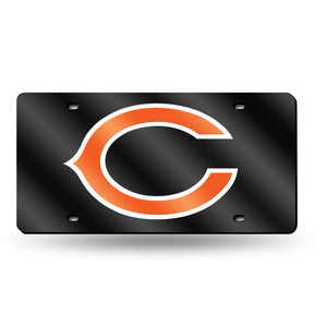 CHICAGO BEARS "C" LOGO LASER TAG (BLUE)