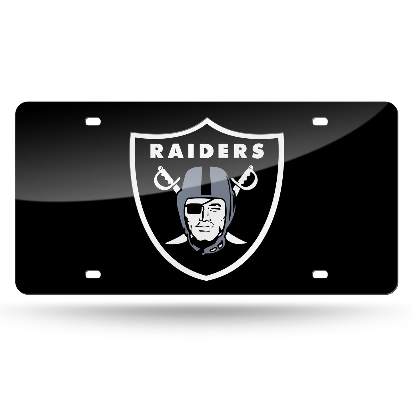 RAIDERS PRIMARY LOGO/BLACK BASE