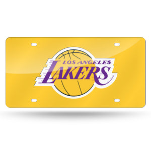 LAKERS YELLOW BACKGROUND LASER TAG