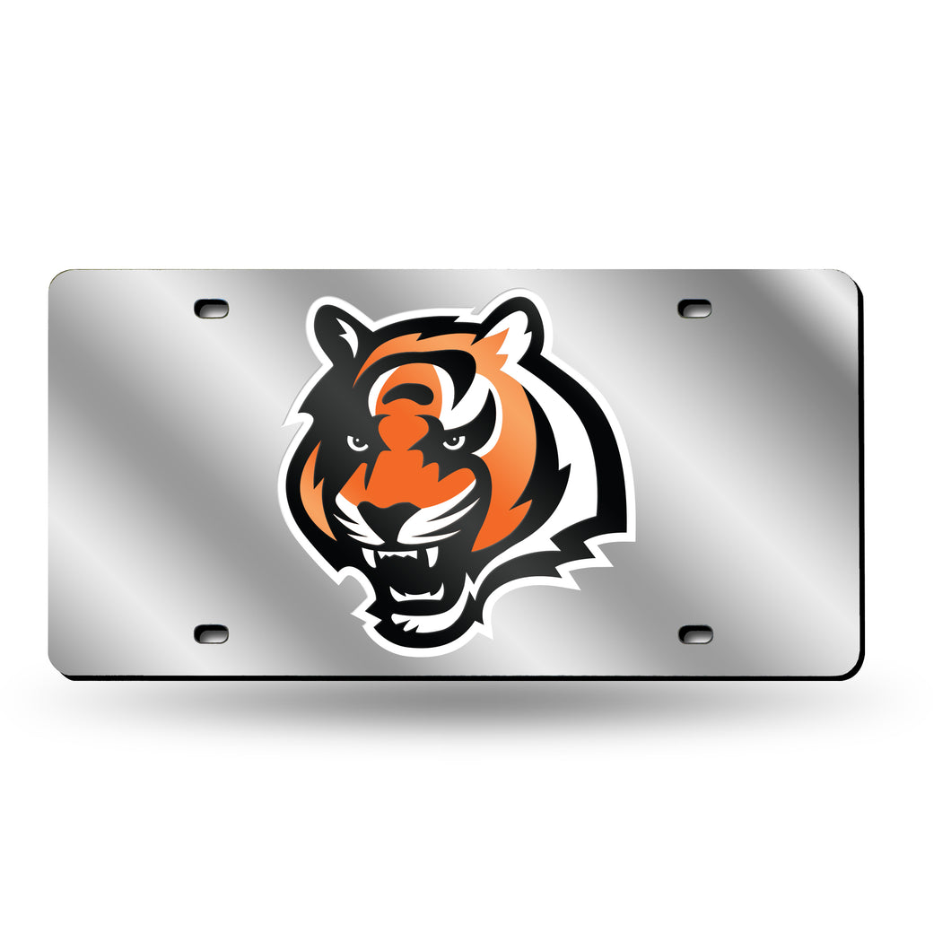 BENGALS LASER TAG (SILVER)