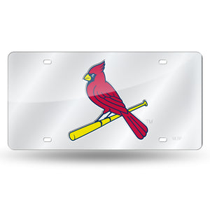 ST LOUIS CARDINALS LASER TAG (SILVER)