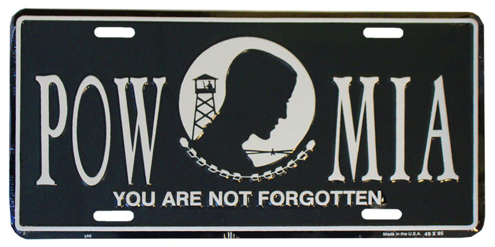 POW-MIA License Plate